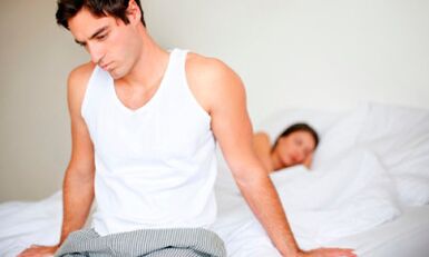 manque de puissance avec prostatite